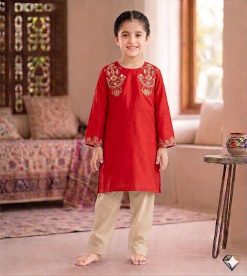Red P Embroidered-2pcs