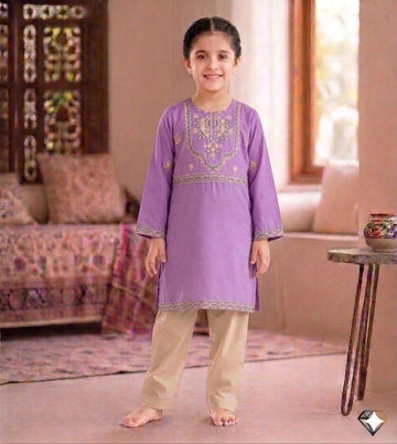 Purpal SK Embroidered-2pcs
