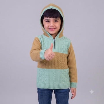 Brown Yellow Sweater