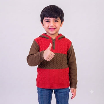 Red Brown Sweater