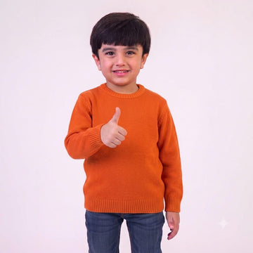 Orange Sweater