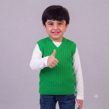 Green S/L Sweater
