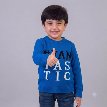 Blue TIC Sweater