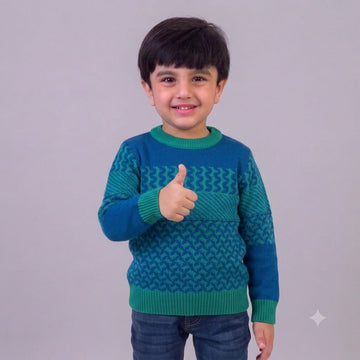 Green Mixture Sweater