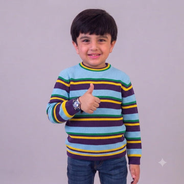 Blue Purple Sweater