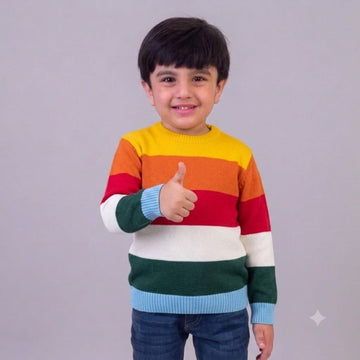 Red Yellow Sweater