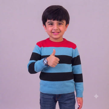 Blue Red Sweater