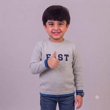Fast Grey Sweater