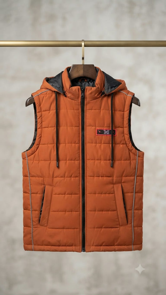 Golden S/L Fashion Puffer Jacket
