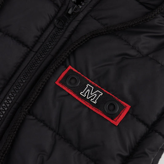 Black S/L Fashion Puffer Jacket