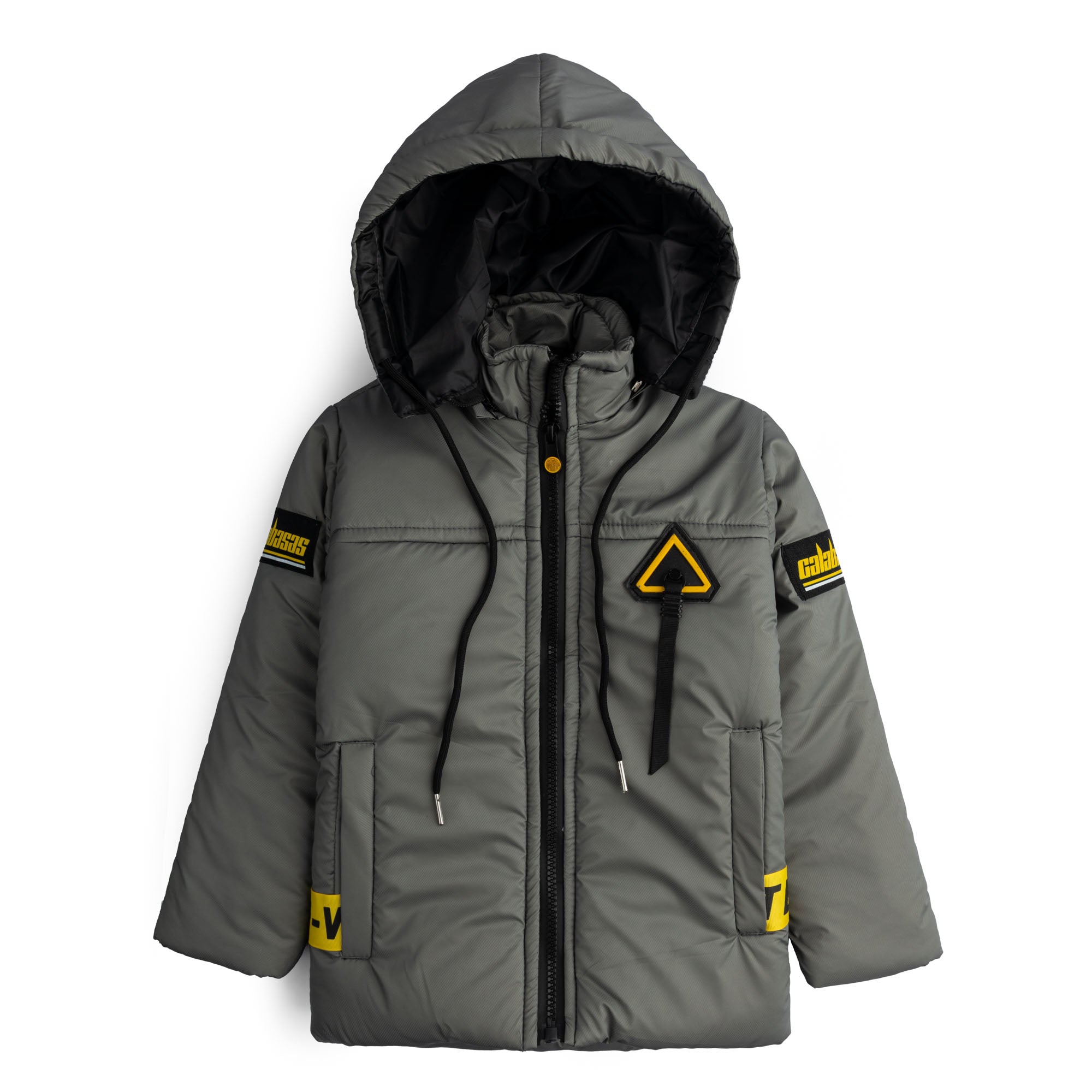 China puffer Jacket-Charcoal